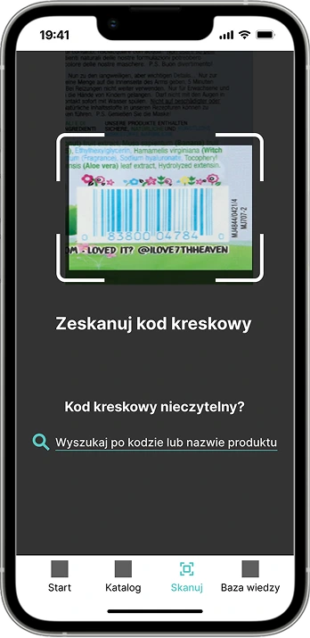 Ekran aplikacji