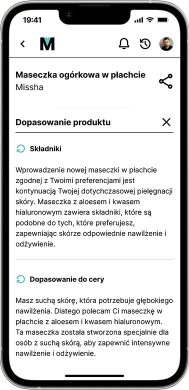 Ekran aplikacji
